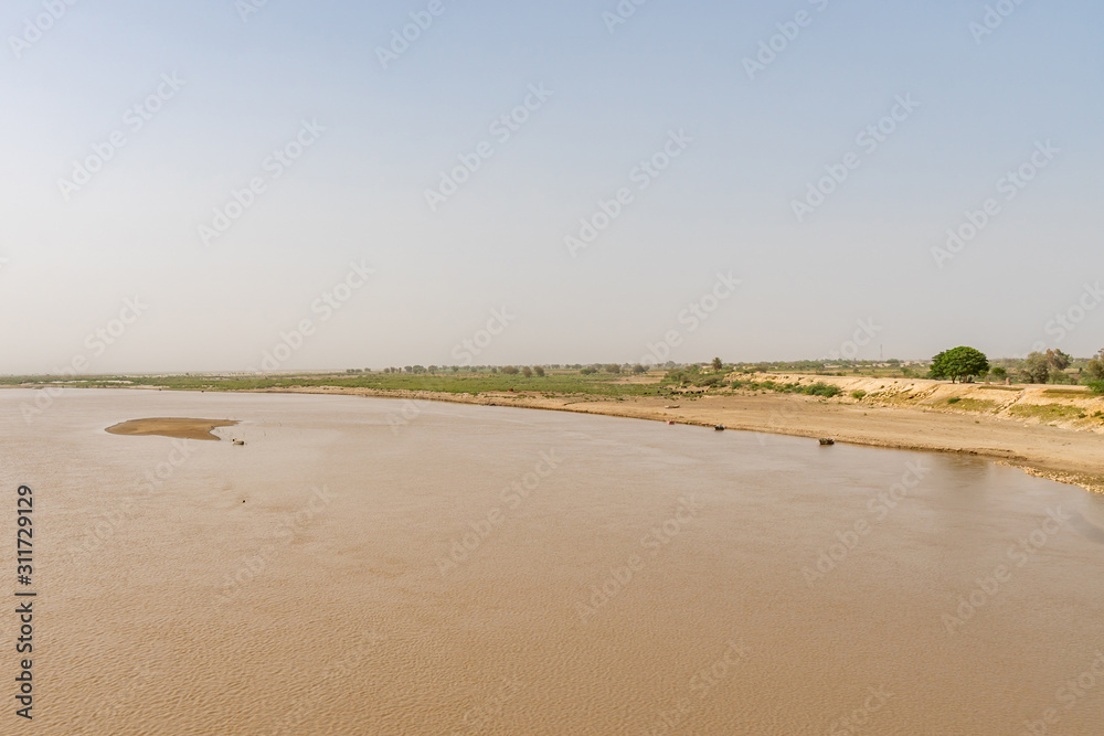 Larkana Khairpur Road Indus River 110