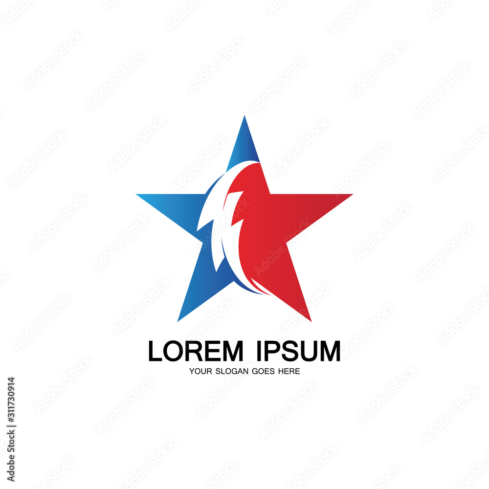 Lightning Star,Energy Star logo vector icon design template Lightning Star,Energy Star logo vector icon design template