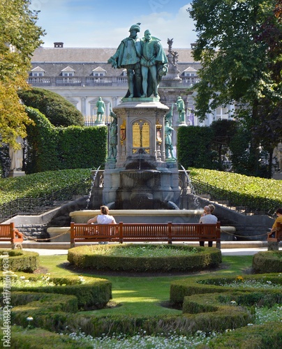 fountain in the park