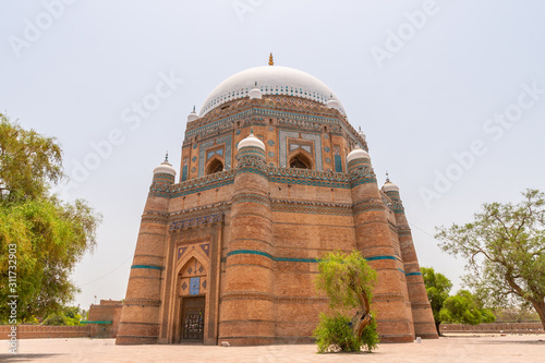 Obraz na płótnie Multan Shah Rukn-e-Alam Tomb 72 w salonie