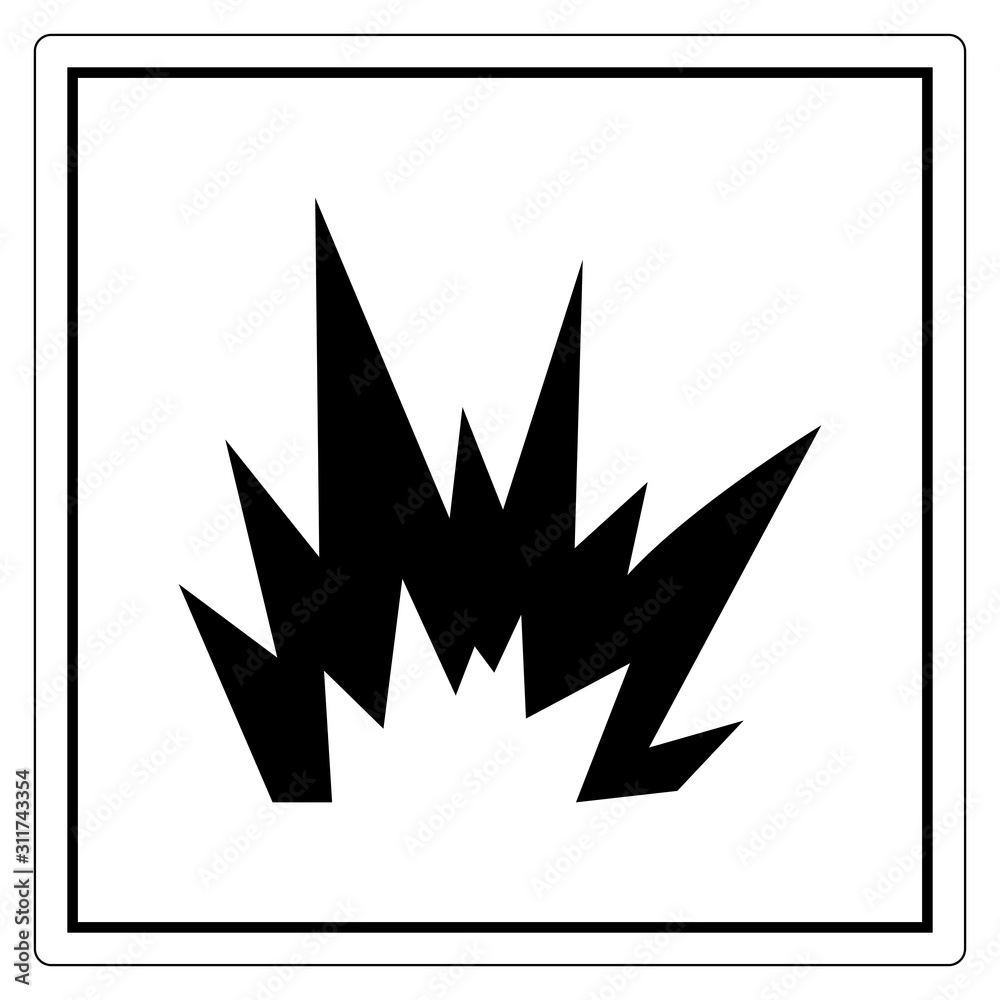 Arc Flash Hazard Symbol Sign, Vector Illustration, Isolate On White Background Label .EPS10 Arc Flash Hazard Symbol Sign, Vector Illustration, Isolate On White Background Label .EPS10