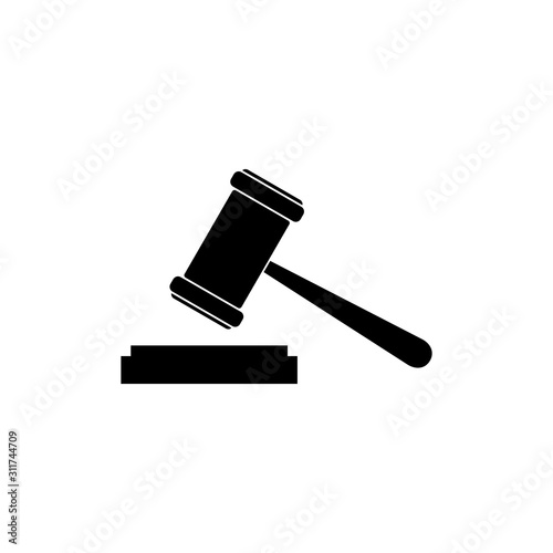 Gavel icon vector,  Judge Gavel Auction Icon. Bid, Hammer icon vector,