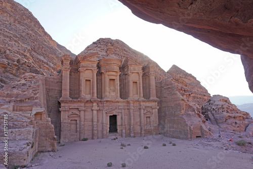 Jordan Petra, the amazing Ad Deir, The Monastery - Unesco Heritage world photo