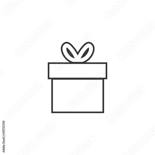 gift box icon vector illustration for website and design icon