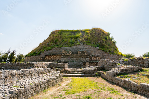 Obraz na płótnie Taxila Ancient Dharmarajika 85 w salonie