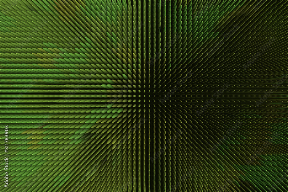 Obraz premium Geometric, colorful shapes for design texture, background. 3D render.