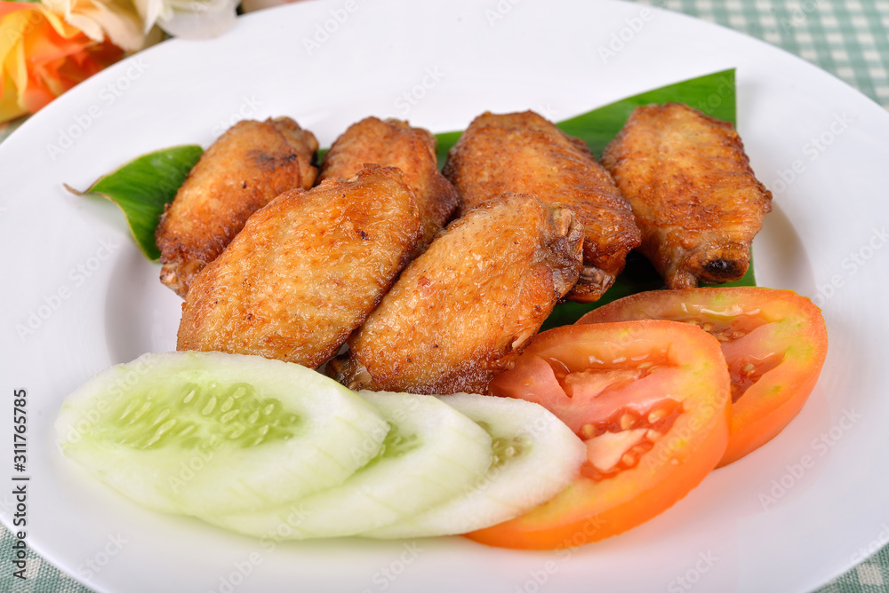 Fried chicken wings Fried chicken wings