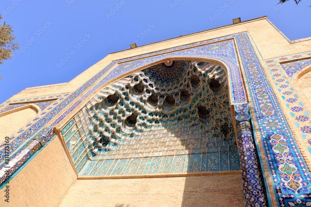 Obraz premium Gur-e Amir Mausoleum in Samarkand, Silk Road