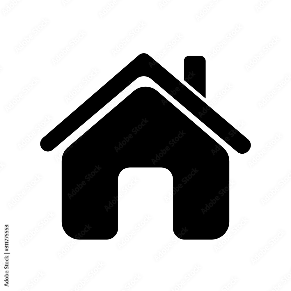 black house icon. simple flat vector stock isolated on white background eps10 black house icon. simple flat vector stock isolated on white background eps10