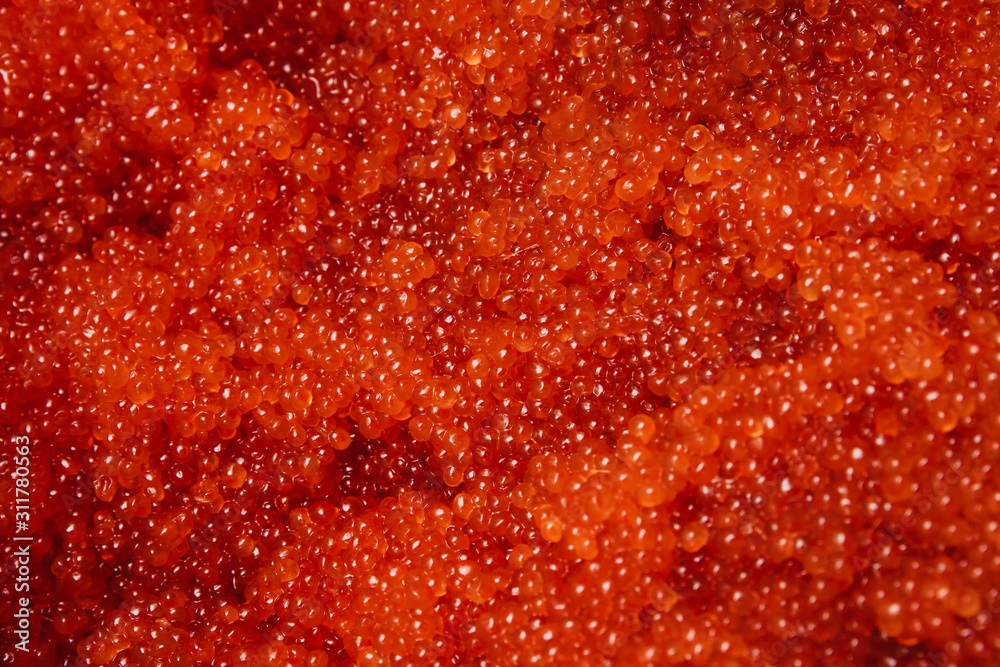 Red caviar. Abstract textured background for wallpaper. Red caviar. Abstract textured background for wallpaper.