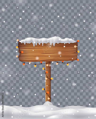 Christmas Sign Illustration