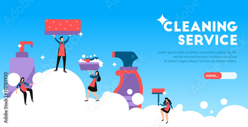 Cleaning Service Web Banner