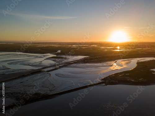 Le Mont Saint-Michel in Frankreich -Normandie photo