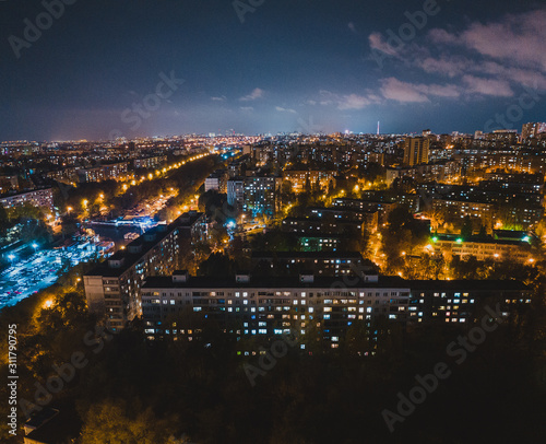 Fall city aerial © iuneWind