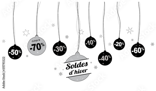 SOLDES BOULES DE NOËL