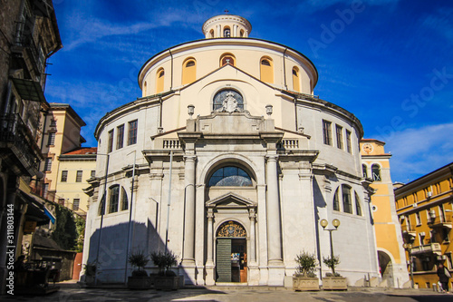 Rijeka, Croatia / 22nd March 2019: Cathedral of Saind Vid, Sveti Vid in Rijeka, Croatia