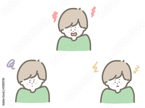 Angry boy
