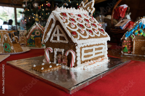 christmas gingerbread house