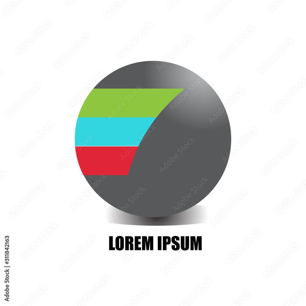 Finance Business Logo Vector Template Finance Business Logo Vector Template