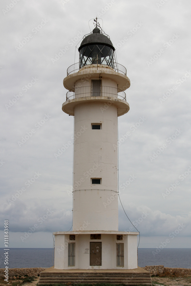 beacon at the coast of formentera