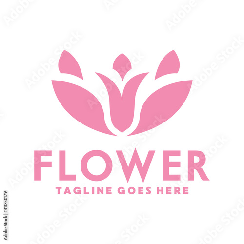 Flower Logo Design For Company And Business