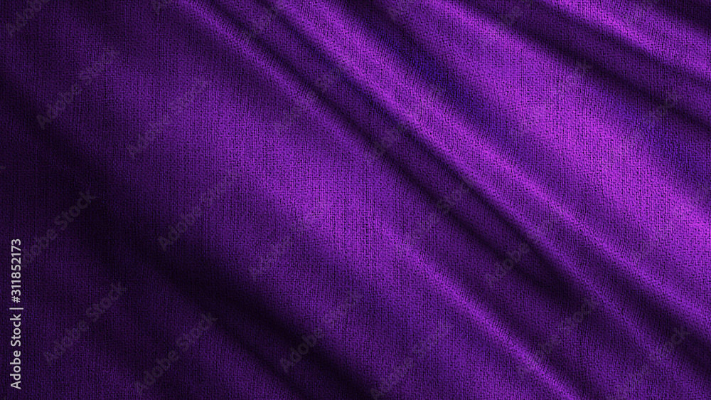 Purple fabric cloth is wave, cloth design fashion concept. Textile satin. Purple fabric cloth is wave, cloth design fashion concept. Textile satin.
