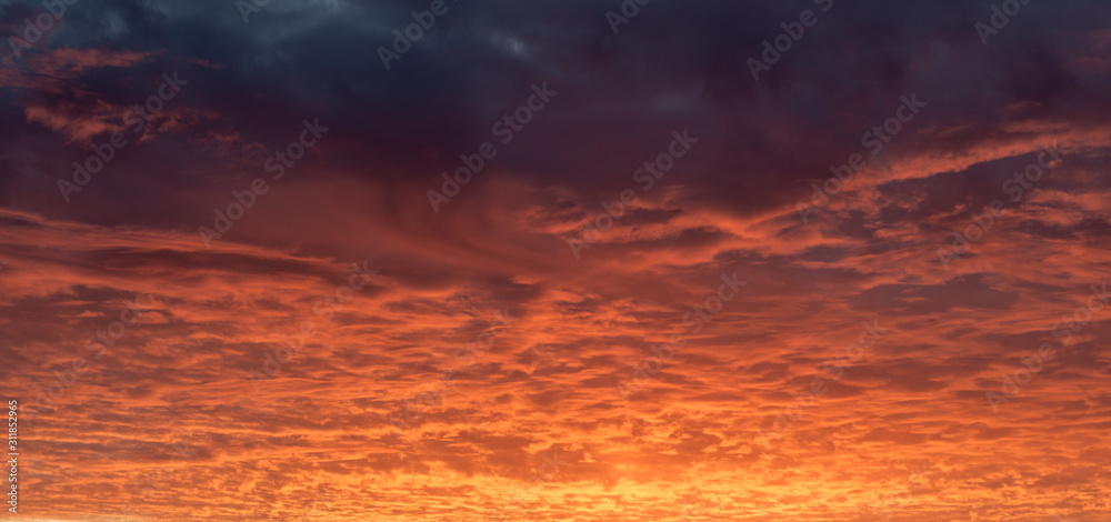 Céu em fogo