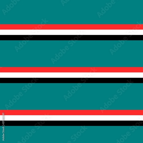 Seamless horizontal Multitrack stripes pattern vector