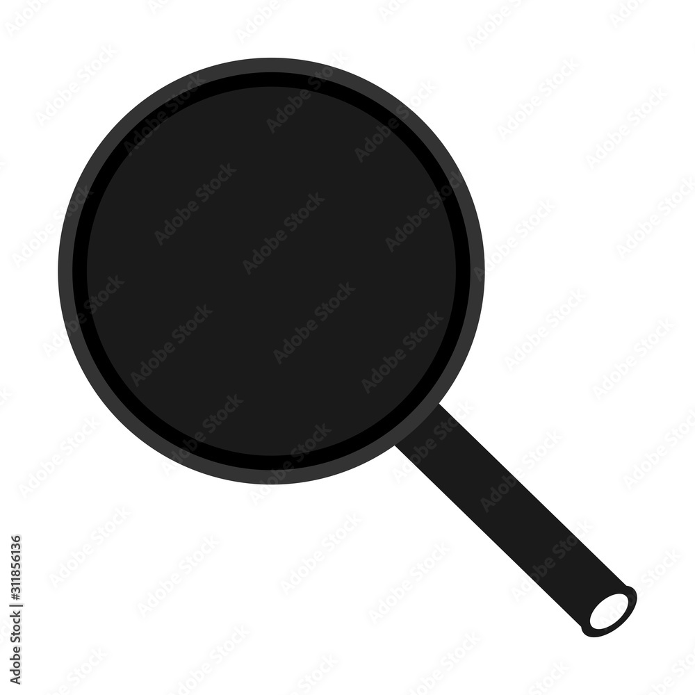 magnifying glass isolated on white background magnifying glass isolated on white background