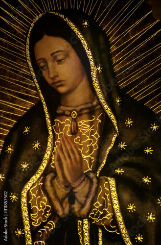 Virgin Mary Guadalupe México. photo