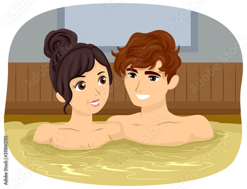 Teen Couple Private Onsen B...