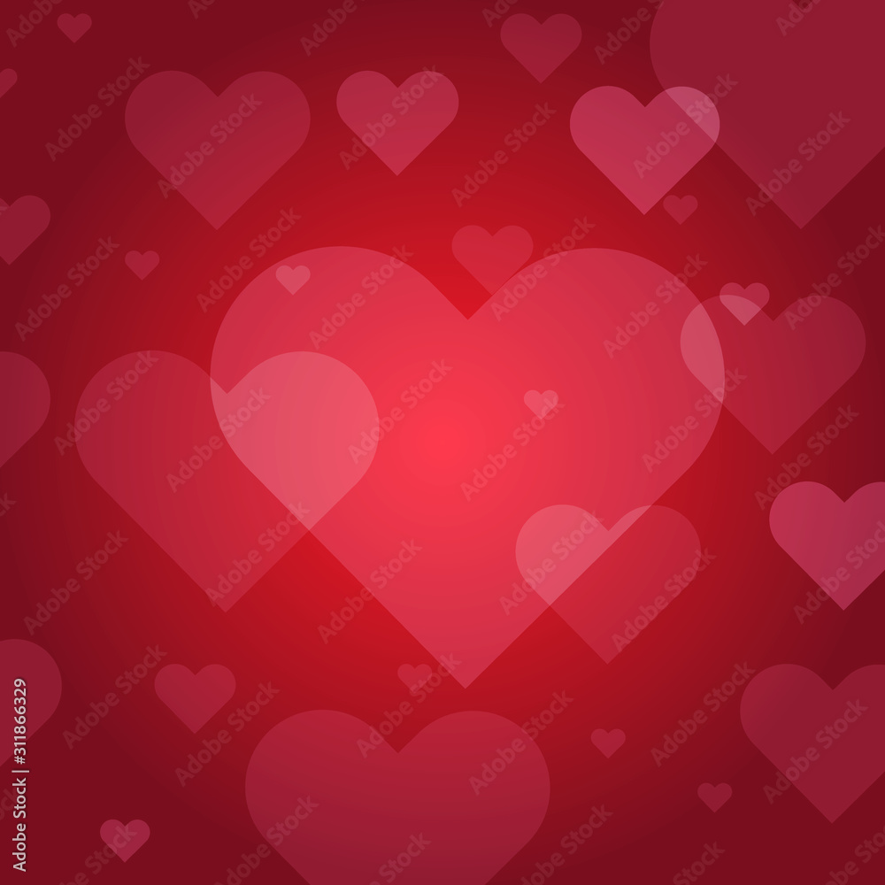 hand draw heart vector design for card,website and valentine's day.