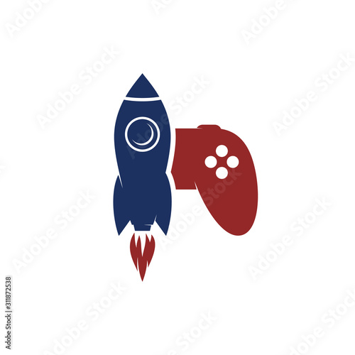 rocket game console turbo speed joystick controller