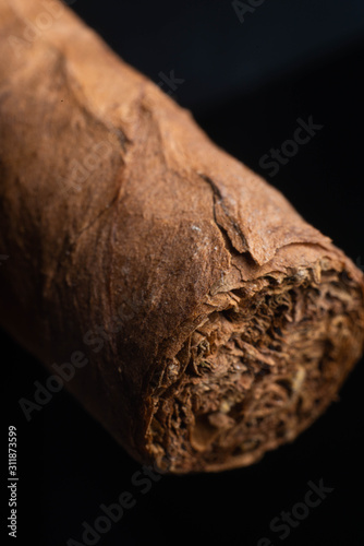 cigar with elite cuban tobacco © mtz82