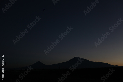 View of mountain Ararat