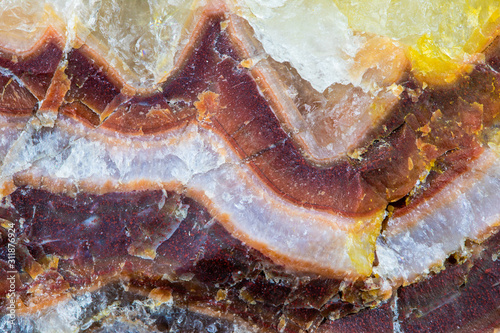 Fotografie A large piece of raw agate