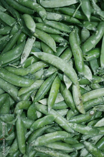 Green Peas in the Indian Market