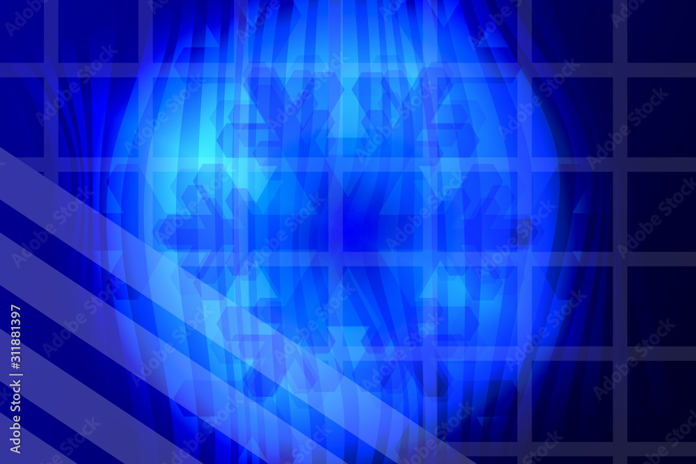 Obraz premium abstract, blue, design, light, digital, technology, wallpaper, illustration, texture, line, pattern, graphic, art, backdrop, space, glow, color, motion, business, 3d, gradient, lines, colorful, bright