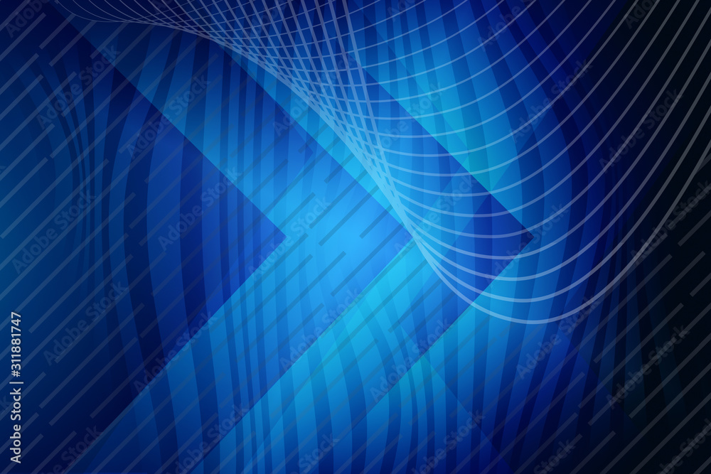 Obraz premium abstract, blue, light, wallpaper, design, wave, technology, texture, pattern, illustration, backdrop, motion, graphic, fractal, space, digital, futuristic, curve, art, energy, concept, black, effect