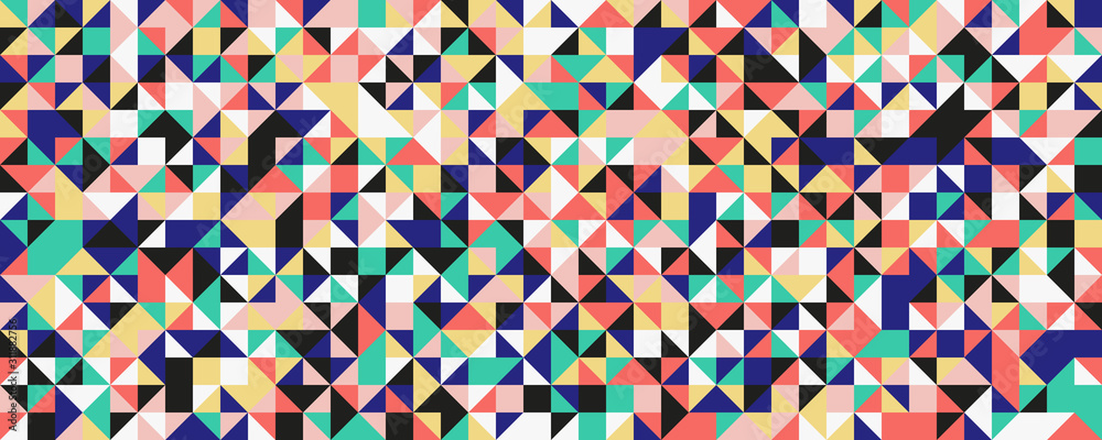 Triangle Abstract Pattern Design Triangle Abstract Pattern Design