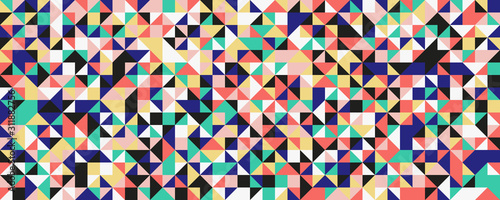 Triangle Abstract Pattern Design