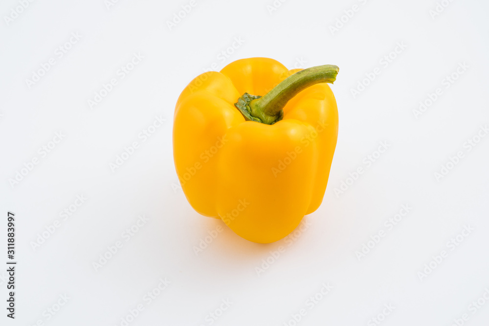 paprik on white background, vegetables for the restaurant, vegetables on a white background paprik on white background, vegetables for the restaurant, vegetables on a white background
