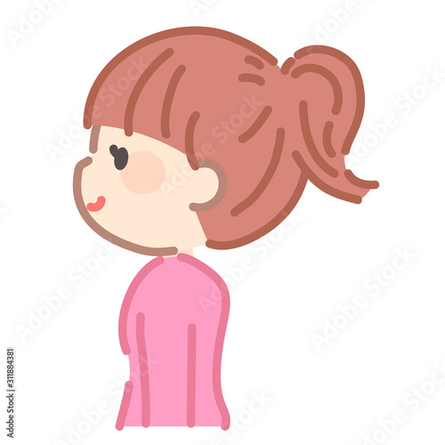 ヘアアレンジ　女性