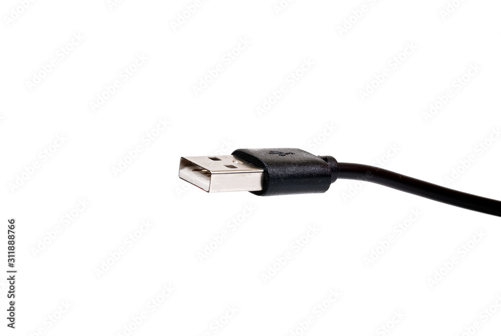 usb power bank adapter isolated on white background usb power bank adapter isolated on white background