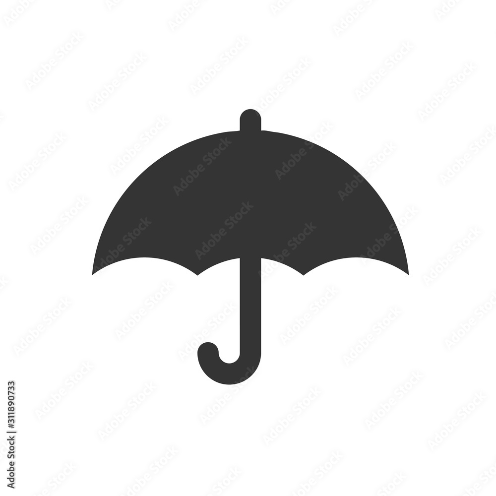 umbrella icon vector illustration for website and graphic design symbol