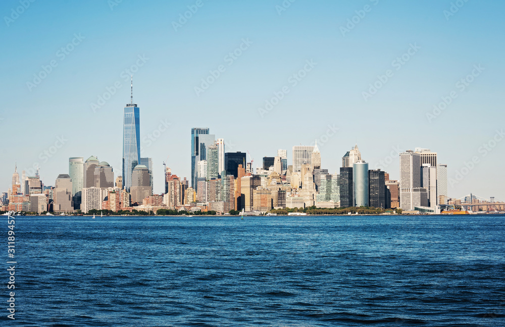 panorama of New York City