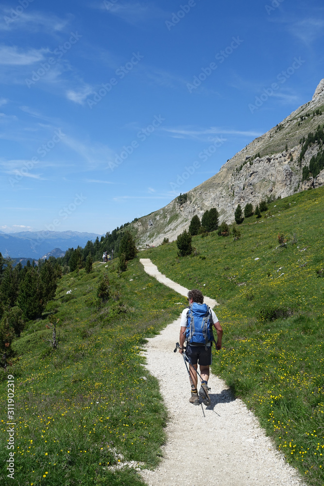 Wandern am Latemar