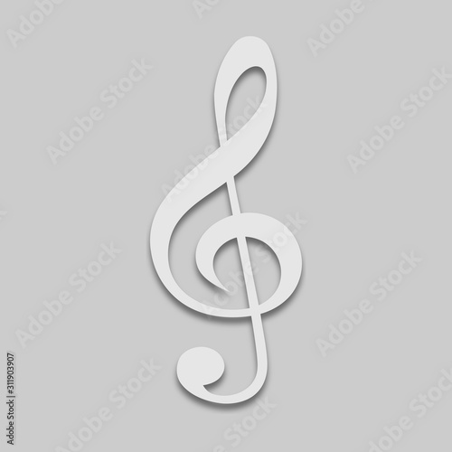 treble clef icon