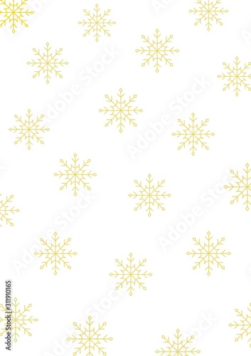 seamless background with snowflakes