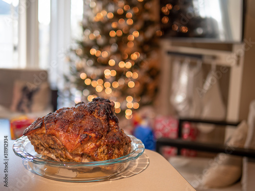 A christmas meal perfect for the case